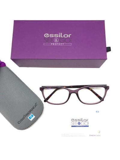 Gafas filtro azul uv Bluebell 0812 negra - Imagen 2