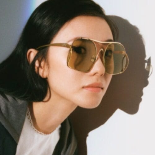 Gafas de sol Miu Miu A55 5AK-1OR 57 18 - Image 4