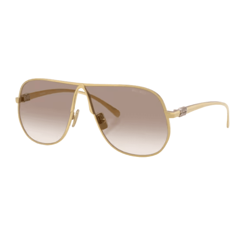 Lunettes de soleil Miu Miu 0MU A56S 5AK90L - Gold
