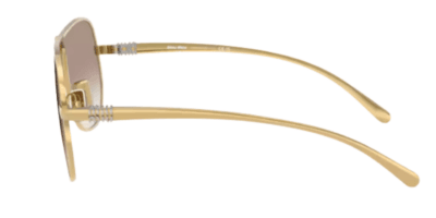 Lunettes de soleil Miu Miu 0MU A56S 5AK90L - Gold